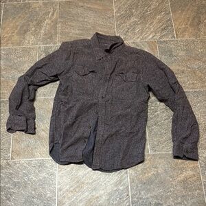 Men's Charcoal Shirt Jacket